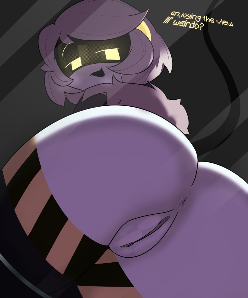 1girls anus ass ass_focus big_ass big_thighs breasts dat_ass drone dumptruck_ass dumptruck_butt female female_only huge_ass huge_thighs jacket lawgx looking_at_viewer murder_drones panties pussy robot robot_girl short_hair silver_hair solo tagme thick_hips thick_thighs thighhighs thighs v_(murder_drones) white_body yellow_eyes