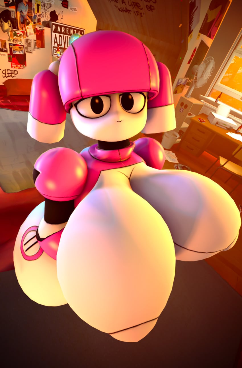 3d 3d_(artwork) 3d_model big_ass big_breasts big_butt big_thighs dorahden female female_focus female_only looking_at_viewer mya_(dorahden) robot robot_girl robot_humanoid tabas_art