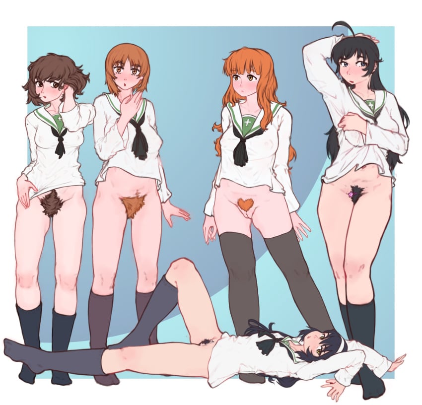 Akiyama Yukari (Girls Und Panzer) Rule 34 Image