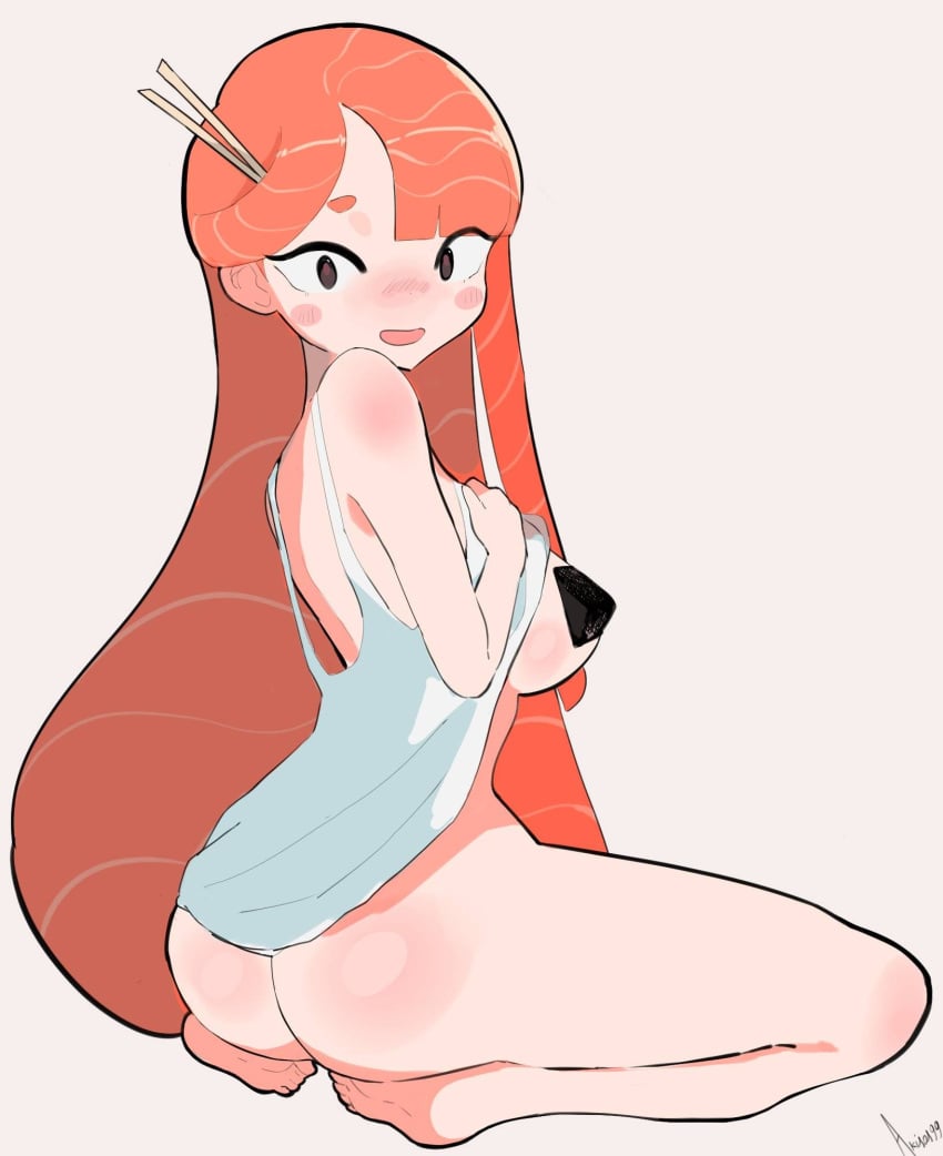 /// 1girl 1girls akisas99 ass ass_cleavage ass_crack big_boobs big_breasts blush_face blush_lines blushing blushing_at_viewer blushing_female blushing_lines breasts brown-eyed_female brown_eyes busty busty_female busty_girl butt camisole exposing exposing_breasts exposing_chest exposing_self flushed flushed_cheeks flushed_face ginger ginger_hair hair_pin hairpin hairpins large_boobs large_breasts legs_folded looking_back looking_back_at_viewer nipple_bulge oc open_mouth open_mouth_smile orange-haired_female orange_eyebrows orange_hair orange_hair_female original original_art original_artwork original_character original_female_character parted_lips presenting_breasts revealing_breasts sashimi seiza showing_breasts showing_chest sitting sitting_on_feet sitting_on_floor sitting_on_ground sitting_on_knees sitting_on_leg sitting_on_soles smile smiley_face smiling smiling_at_viewer thick_ass thick_butt tongue very_long_hair very_long_hair_female white_camisole