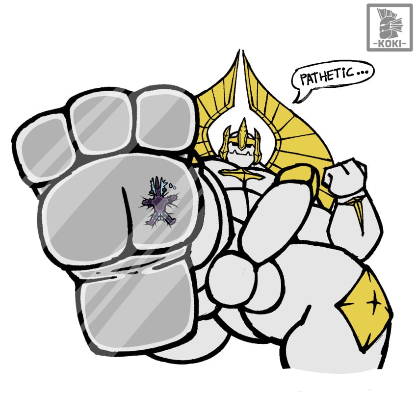balls big_feet big_penis erect_penis feet foot_fetish foot_focus galio gay glass golem koki_1 league_of_legends macro macro/micro macrophilia micro muscular_male naked penis pokemon pokemon_(species) riot_games soles solo_male statue stomp stomping toes toxtricity