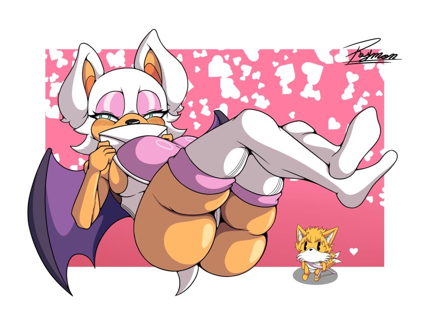 big_ass fat_ass female furry reymonrr rouge_the_bat sega sonic_(series) sonic_the_hedgehog_(series)