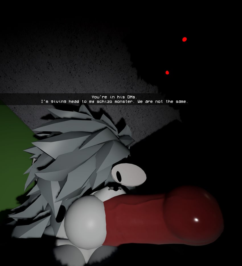 3d black_fur blowjob furry joke_art male/female nekomaniaa red_eyes roblox roblox_avatar robloxian self_upload snow_leopard tagme