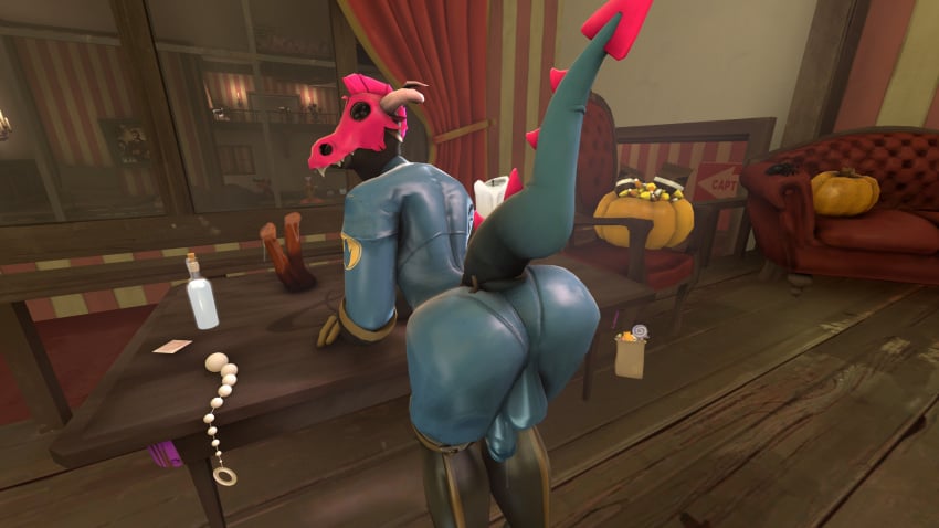 3d anal_beads ass big_ass bottle candy condom dildo engineer food male penis precum presenting pumpkin pyro sex_toy soldier team_fortress team_fortress_2 video_games zsirrion:art