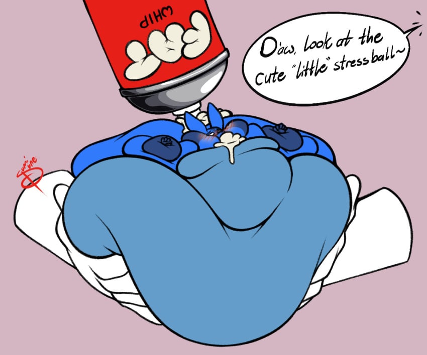 bbw big_ass big_breasts blob breasts bubble_butt cleavage female furry huge_ass lucario overweight pokemon pokemon_(species) ssbbw sumisune tagme thick_thighs wide_hips