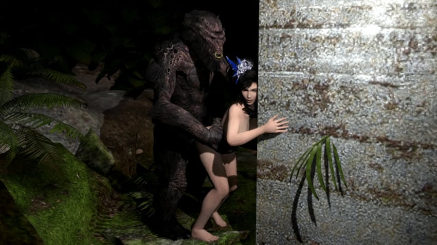 1boy 3d ambrosine92 animated barefoot black_hair breasts feet female highres human large_breasts larger_male makeup male monster nipples nude ponytail sex shin_sangoku_musou size_difference skyrim smaller_female source_filmmaker straight the_elder_scrolls tied_hair toes troll zhen_ji