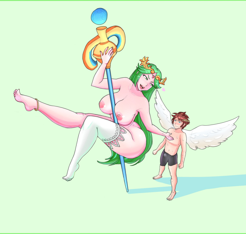 Palutena (Kid Icarus) Rule 34 Image