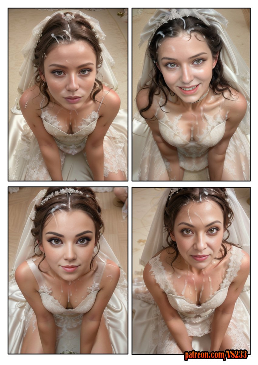 ai_generated bride cum cum_on_breasts high_resolution highres vs233 woman