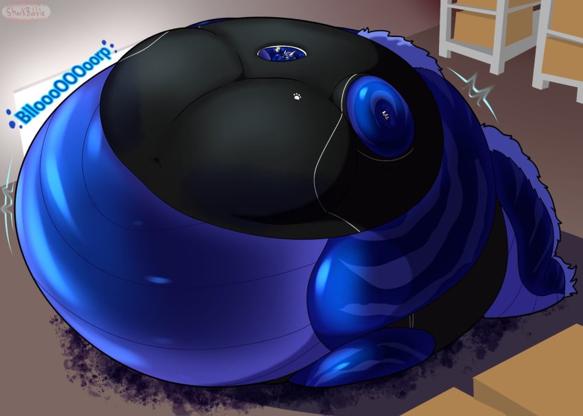 big_breasts blueberry_inflation breasts female furry huge_breasts inflation sharkbubble sunken_head sunken_limbs thick_thighs wide_hips