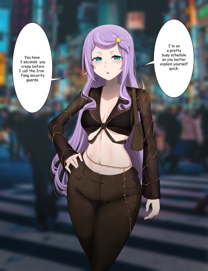 1girls 2d 2d_(artwork) 2d_artwork anastasia_(re:zero) female female_focus gearthelewdist long_hair pale pale-skinned_female pale_purple_hair pale_skin pale_skinned_female purple_hair re:zero_kara_hajimeru_isekai_seikatsu star_hair_ornament tagme very_long_hair