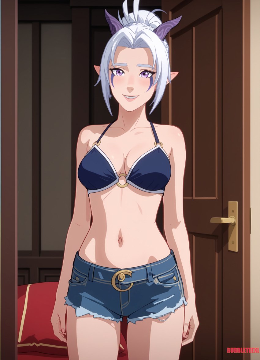 ai_assisted ai_generated anime rayla rayla_(the_dragon_prince) the_dragon_prince