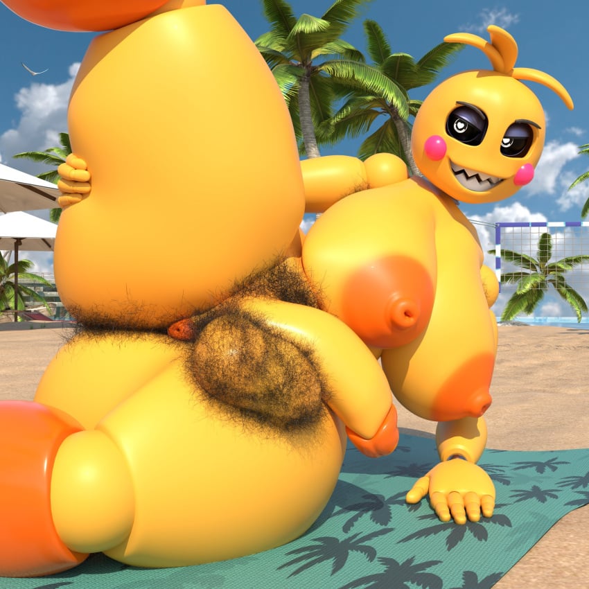 1futa 3d adri164 anus areola areolae balls big_breasts five_nights_at_freddy's five_nights_at_freddy's_2 futa_only futanari hairy hairy_ass hairy_balls huge_breasts nipples one_leg_up penis solo solo_futa tagme toy_chica_(fnaf) toy_chica_(love_taste) yellow_body