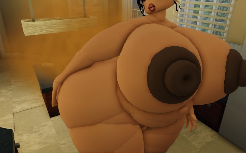 3d 3d_(artwork) ass big_ass big_breasts breasts fart fart_fetish farting female roblox