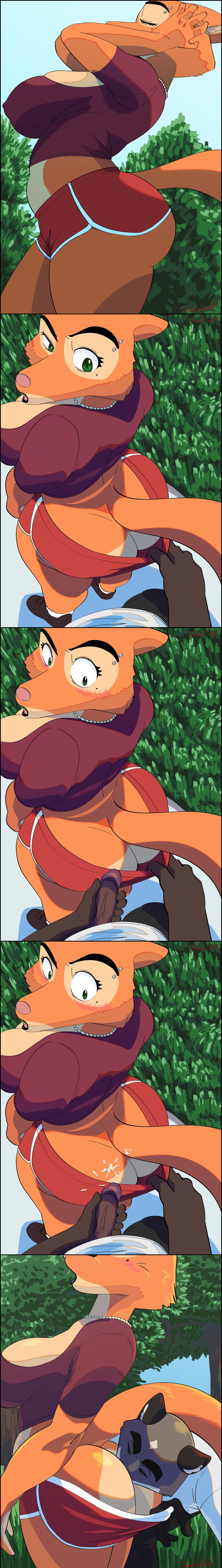 1boy 1girls 2d 2furrys absurd_res ass ass_focus big_ass big_breasts big_butt blush blush_lines breasts brown_body brown_fur bubble_butt candid canid canine clothing clothing_pull cum_into_clothes diane_foxington dreamworks duo edit edited face_in_ass female fox fox_tail fur furry genitals grass_field hi_res huge_ass male mammal no_panties orange_fur penis rimming shirt tagme the_bad_guys thick_thighs thighs toonarscontent topwear wide_hips wolf_tail