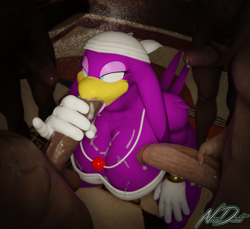 3d 3d_(artwork) anthro avian babylonian_(sonic) balls beak beak_fetish beak_play beak_sex beakjob bedroom_eyes bird blender_(artwork) blender_cycles bodily_fluids breasts bukkake clothing cum cum_on_breasts digital_media_(artwork) female female_penetrated genital_fluids genitals group hand_on_penis hirundinid human interspecies male male/female male_penetrating male_penetrating_female mammal narrowed_eyes neondonut nude oral oscine passerine penetration penile penis seductive sega sex sk8_bird_(reptilligator) sonic_riders sonic_the_hedgehog_(series) swallow_(bird) tail wave_the_swallow