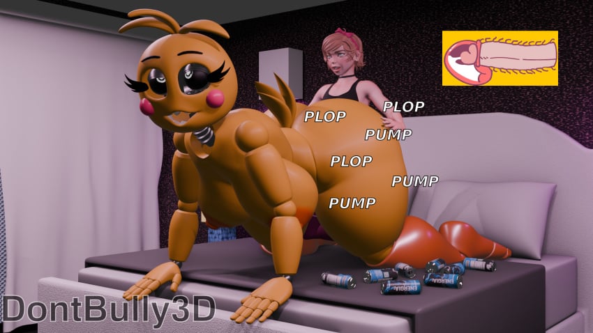 3d 3d_(artwork) animatronic animatronic_female azazel_(dont_bully) bedroom blender blender_(artwork) blender_(software) bubble_butt chica_(fnaf) comic cum_in_pussy cum_in_uterus cum_inside dialogue doggy_style dont_bully_(artist) drinking energy_drink excessive_cum femboy_on_female five_nights_at_freddy's five_nights_at_freddy's_2 huge_ass huge_cock human_penetrating_robot hung_femboy large_ass large_breasts large_penis looking_back looking_pleasured pawg plap plap_(sound) robot robot_girl sex_from_behind strawberry_blonde_hair text thick_ass thick_female thick_thighs toy_chica_(fnaf) toy_chica_(love_taste) x-ray