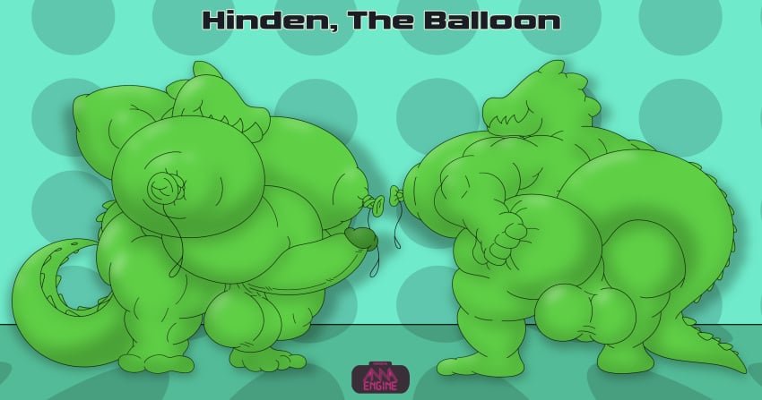 5_fingers absurd_res animal_balloon animal_humanoid animate_inanimate annaengine anthro areola ass backsack balloon balloon_humanoid balls belly biceps big_areola big_balls big_belly big_breasts big_butt big_penis big_tail biped breasts busty_boy butt_grab butt_squish circumcised crocodile crocodile_tail crocodilian crocodilian_humanoid digital_drawing_(artwork) digital_media_(artwork) english_text erection eyeless featureless_feet feet fingers front_view genitals green_body green_penis gynomorph hand_behind_head hand_on_butt hi_res huge_breasts huge_butt humanoid humanoid_genitalia humanoid_penis hyper_pecs inflatable intersex living_balloon living_inflatable male male_(lore) male_with_breasts model_sheet monotone_body muscular muscular_gynomorph muscular_humanoid muscular_intersex navel nipples nude open_mouth overweight overweight_gynomorph overweight_intersex penis rear_view reptile reptile_humanoid saggy_balls scalie scalie_humanoid shaped_balloon sharp_teeth simple_background smile solo squish standing tail teeth text thick_thighs unusual_anatomy unusual_nipples wide_hips widescreen