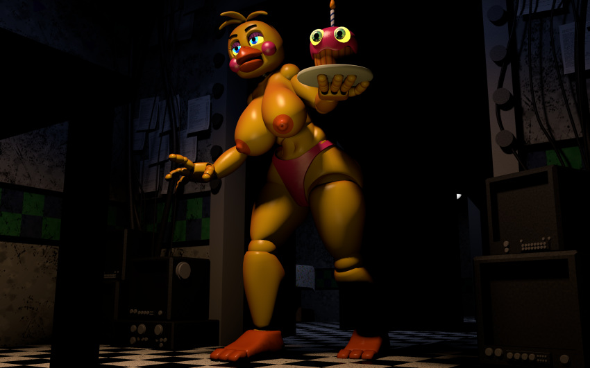 Toy Chica (Fnaf) Rule 34 Image
