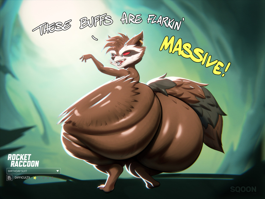 Rocket Raccoon (Marvel Rivals) Rule 34 Image