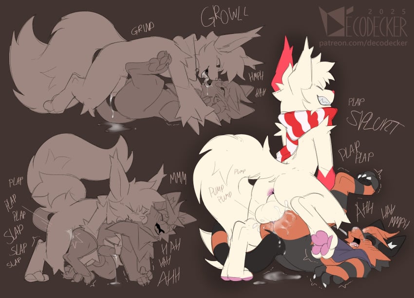 2025 absurd_res all_fours anal anal_sex animal_genitalia animal_penis anthro anthro_on_anthro anthro_penetrated anthro_penetrating anthro_penetrating_anthro anus balls biped bite blush bodily_fluids canid canine canine_genitalia canine_penis cheek_tuft claws clenched_teeth cum cum_drip cum_in_ass cum_inside cum_while_penetrated curling_toes decodecker digital_drawing_(artwork) digital_media_(artwork) dominant dominant_anthro dominant_male dripping duo erection eyewear facial_tuft fangs feet fluffy fluffy_tail fox from_behind_position fur generation_7_pokemon genital_fluids genitals glasses growling hi_res humping jasper_(decodecker) kerchief kissing legs_up looking_pleasured lying male male/male male_penetrated male_penetrating male_penetrating_male mammal moan mounting multiple_scenes neck_bite neckerchief neckwear nintendo nude on_back open_mouth orange_body orange_fur pawpads paws penetration penile penile_penetration penis penis_in_ass pinned pinned_to_ground plap pokemon pokemon_(species) raised_tail red_body red_fur scarf semi-anthro sex shaking sheath signature sound_effects tail teeth thrusting torracat trembling tuft vowelless vowelless_sound_effect white_body white_fur