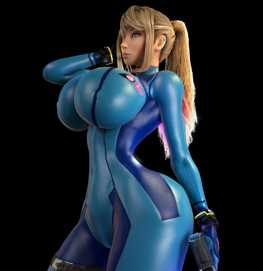 1girls 3d 3d_(artwork) alternate_ass_size alternate_breast_size ass big_ass big_breasts big_hips big_thighs bimbo blonde_hair blue_eyes breasts breasts_bigger_than_head clothed clothed_female female female_only female_solo gun high_heels high_resolution highres hips holding_gun holding_object holding_weapon hourglass_figure huge_breasts large_ass large_breasts large_hips large_thighs long_hair long_ponytail metroid nipples nipples_visible_through_clothing ponytail samus_aran skin_tight skindentation slim_waist small_waist solo solo_female thick_thighs thighs thin_waist tight_clothing vaako wasp_waist weapon wide_hips zero_suit zero_suit_samus