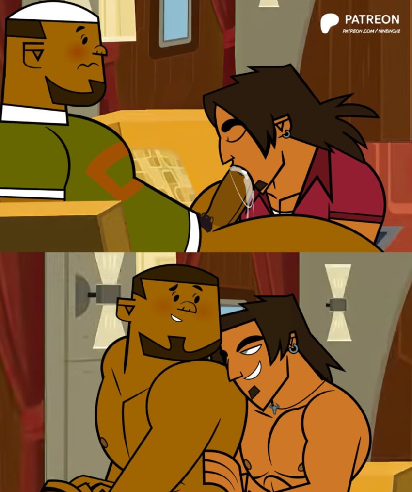 2boys 2males abs alejandro_burromuerto_(tdi) anal anal_insertion anal_penetration anal_sex beard big_chest big_cock big_muscles big_pecs big_penis black_eyes blowjob blush blushing brown_hair brown_pubic_hair cartoon_network cock completely_naked completely_naked_male completely_nude completely_nude_male dark-skinned_male dark_genitals dark_hair deep_blowjob deepthroat dick dj_(tdi) duo duo_focus ear_piercing gay gay_anal gay_blowjob gay_sex genitals goatee green_eyes hair hip_grab huge_cock huge_penis human human_only long_hair male male/male male_focus male_only male_penetrating_male muscles muscular muscular_male naked naked_male naked_male_naked_male necklace nipples no_underwear not_furry nude nude_male nude_male_nude_male open_eyes overly_muscular pecs penetration penis penis_in_ass penis_in_mouth pubic_hair reverse_cowgirl_position saliva saliva_on_penis sex sex_from_behind sitting_on_lap sitting_on_person sucking sucking_penis tagme tan_skin tan_skinned_male tdda19 too_many_tags total_drama:_world_tour total_drama_(series) total_drama_island yaoi