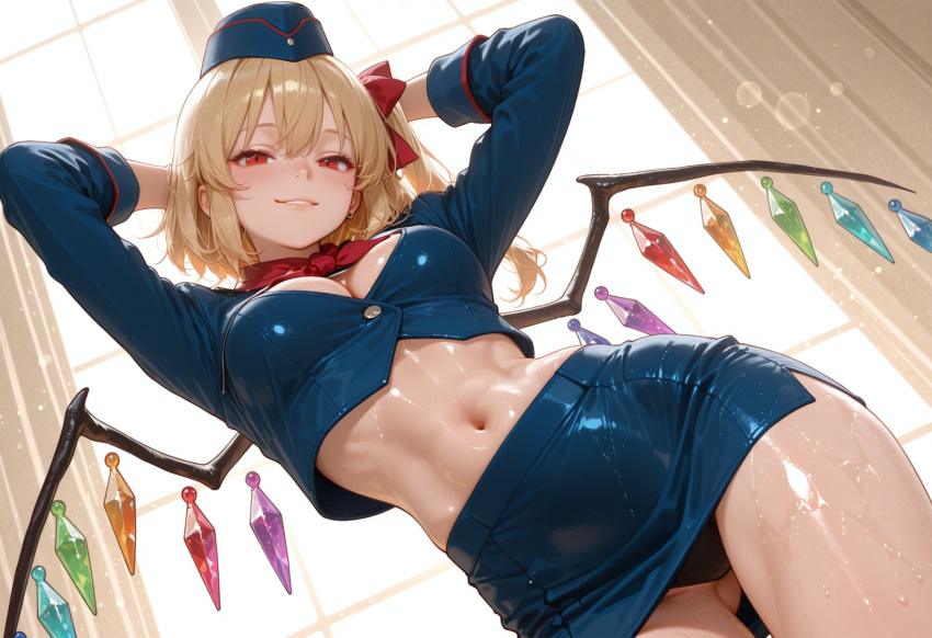Arms Behind Head Rule 34 Image