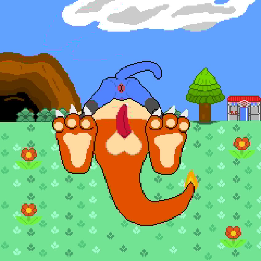 1:1 absurd_res animated charizard cuddling duo eager excited female feral generation_1_pokemon generation_4_pokemon genitals hi_res hkworks lucario male male/female nintendo nude penis pokemon pokemon_(species) public public_erection public_exposure public_nudity short_playtime tail tail_motion tailwag throbbing throbbing_penis