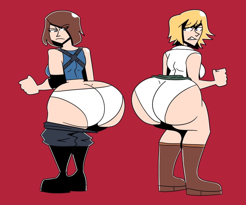 Big Butt (Female) Rule 34 Image