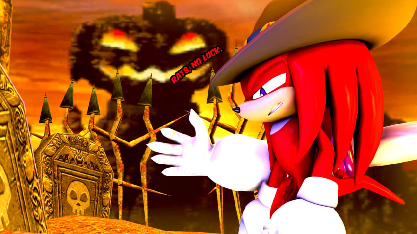 Knuckles The Echidna (Sega) Rule 34 Image
