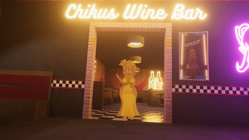 cally3d chiku chiku_(cryptia) chiku_(cryptiacurves) cryptiacurves frenni_fazclaire modakawa_dress vrchat