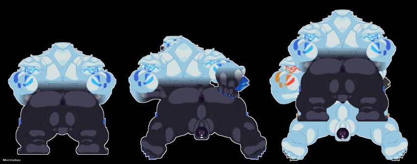 anal anal_sex animated anthro barazoku bear big_muscles big_penis bodily_fluids clothing cum cum_in_ass cum_inside deity digital_media_(artwork) feet from_behind_position from_front_position genital_fluids genitals hi_res huge_cock huge_muscles humanoid_genitalia idle_animation league_of_legends legwear loop lying male male/male mammal missionary_position moobs morinetsu muscular muscular_anthro muscular_male nipples on_back penetration penis pixel_(artwork) riot_games sex short_playtime tail tail_motion tencent thigh_highs translucent ursine volibear