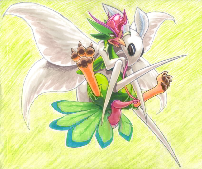 absurd_res antennae_(anatomy) arthropod arthropod_abdomen arthropod_abdomen_genitalia arthropod_abdomen_penis avian avian_butt beak big_moth_(rain_world) bird chimurian_(temtem) cloacal cloacal_penetration crema_(company) duo feathers feet feral feral_on_feral genitals hi_res hug insect_wings insects lepidopteran lepidopteran_wings limpid_plume_(temtemlover) male male/male midair moth oddwarg open_beak open_mouth penetration penis questionable_consent rain_world ratite tail tail_feathers talons tapering_penis temtem temtem_(species) toes tongue tongue_out videocult wings