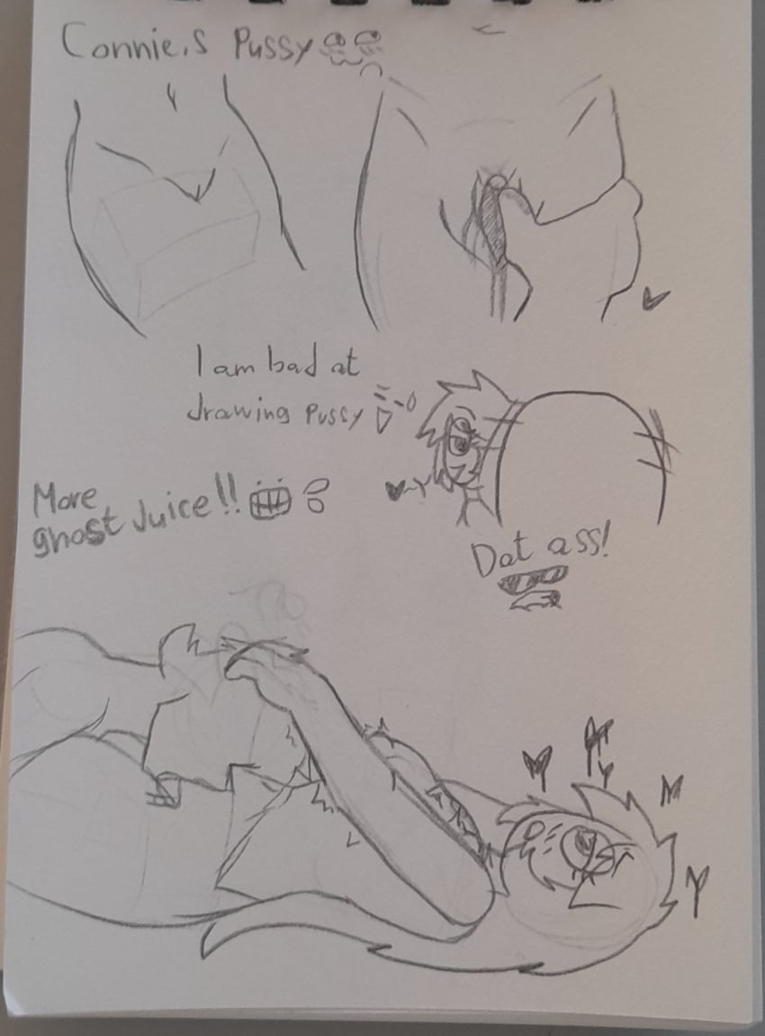 1girls 2025 anon anonymous_male arched_back ass blush blush_lines bottomless bottomless_female breasts clitoris connie_(dandy's_world) cunnilingus dandy's_world dat_ass deep_cunnilingus disembodied_hand doodle emmet64 eyelashes female ghost ghost_girl ghost_tail hand_drawn heart-shaped_pupils heart_symbol hearts_around_head interspecies licking_pussy long_hair looking_pleasured male male/female messy_hair monochrome movement_lines nipple_bulge nipples_visible_through_clothing no_ai no_hat no_legs not_ai_generated pencil_(artwork) pleasure_face pussy pussy_juice pussy_juice_trail pussy_spreading roblox roblox_game self_upload shaking_ass shaking_butt sketch sleeveless_shirt spread_pussy swaying tease teasing teasing_viewer tongue tongue_out traditional_art traditional_media traditional_media_(artwork) transparent_body tremble_spikes trembling