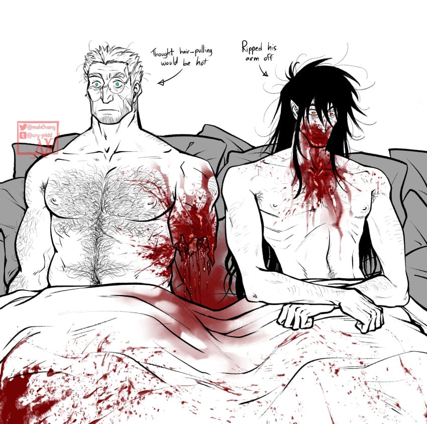 Alexander Anderson (Hellsing) Rule 34 Image