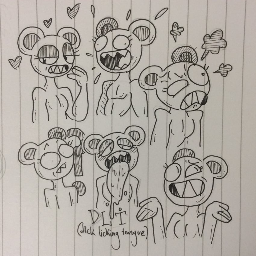 <3 1boy 2d 2d_(artwork) 2d_artwork ? angry aroused band_mascot bear confused defined_chest eyelashes femboy feminine feminine_male flat_chest flat_chested long_tongue male male_only modified_bear music_mascot radiohead_(band) radiohead_bear sharp_teeth shrugging tagme text thatdawgmurray tongue tongue_out traditional_art traditional_drawing_(artwork) traditional_media traditional_media_(artwork)