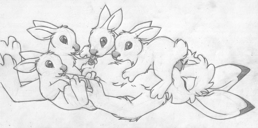 anal anal_sex anthro anthro_on_feral balls buckteeth closed_eyes erection facesitting feral gangbang greyscale grope group group_sex jake_cottontail lagomorph lying male mammal mizzyam monochrome nude on_back on_top oral pencil_(artwork) penetration penis precum rabbit sex sheath size_difference tapering_penis teeth traditional_media_(artwork) yaoi zoophilia