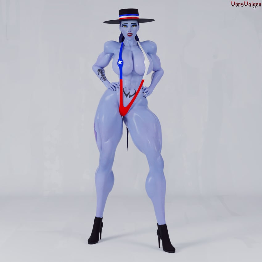 1girls 3d activision amelie_lacroix big_ass big_breasts big_thighs blizzard_entertainment blue-skinned_female blue_body blue_skin breasts bubble_ass bubble_butt bust busty chest curvaceous curves curvy curvy_figure female hips hourglass_figure huge_ass large_ass legs mature mature_female overwatch overwatch_2 purple-skinned_female purple_body purple_hair purple_skin slim_waist thick thick_ass thick_hips thick_legs thick_thighs thighs voluptuous voluptuous_female vonsvaigen waist wide_hips wide_thighs widowmaker