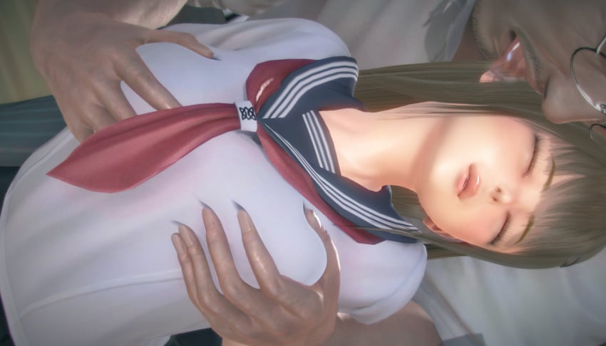 Sinoda Yuno (Original) Rule 34 Image