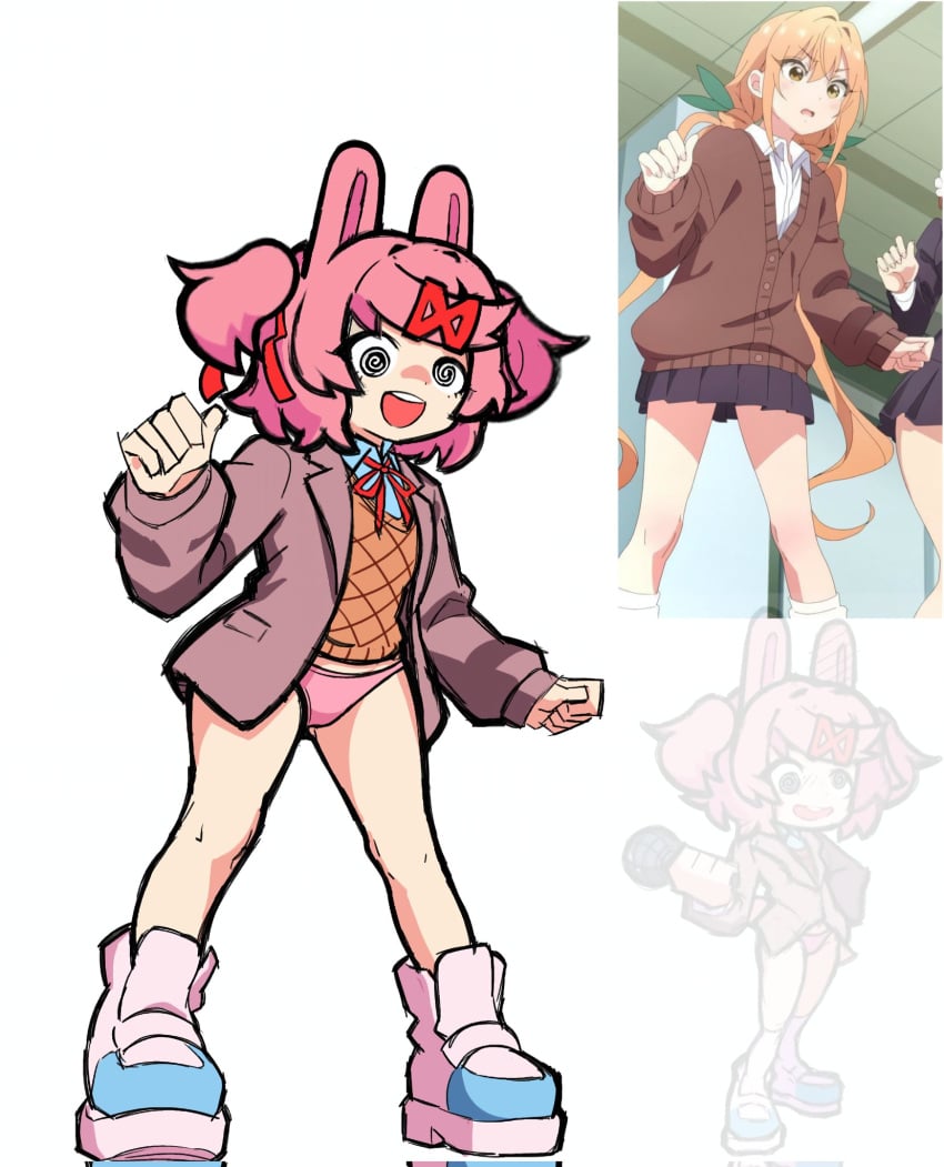 Natsuki (Doki Doki Literature Club) Rule 34 Image