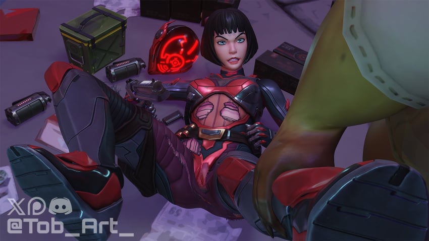 1girls 1monster 3d 3d_(artwork) after_battle alternate_version_available ass big_ass black_hair black_hair_female bottomless bottomless_male captured captured_female captured_heroine clenched_teeth clothed clothed_female clothed_male clothing commission dragging dragging_another exposed_pussy fortnite fortnite:_save_the_world husk_(fortnite) husky_(fortnite) imminent_rape looking_at_another monster mostly_clothed mostly_clothed_female pussy ripped_clothing ripped_suit short_hair short_hair_female the_order_(fortnite) the_order_(reforged) tob_art_ watermark