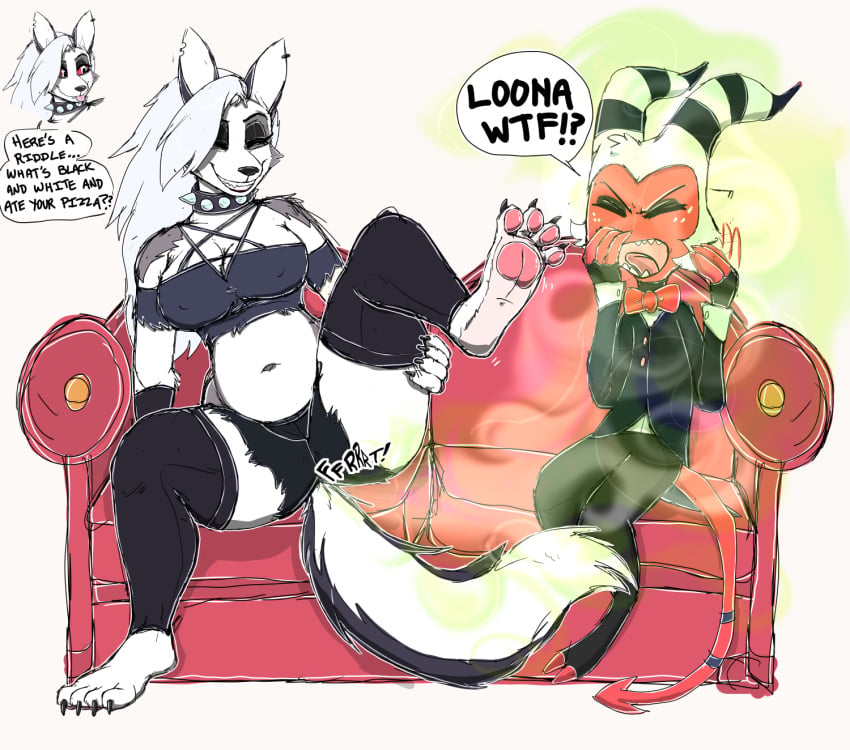 Loona (Helluva Boss) Rule 34 Image