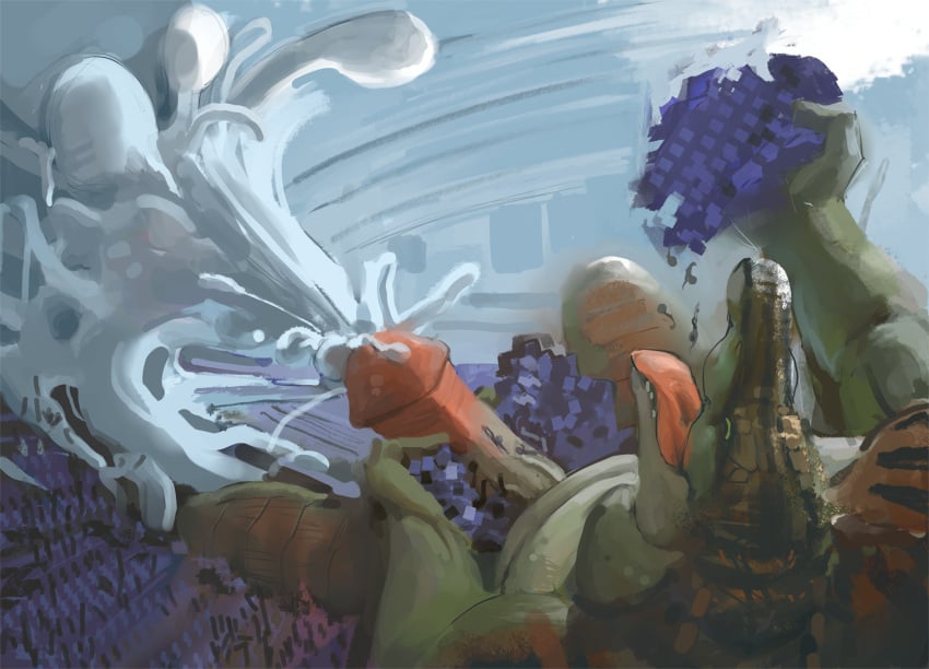 4_toes 5_fingers abs anthro balls biceps biped blackestmanamultis bodily_fluids building building_destruction building_penetrated building_sex carnak_(carpo) city city_background claws crocodile crocodilian cum cum_flooding cumshot destruction ejaculation erection excessive_cum excessive_genital_fluids extreme_size_difference feet finger_claws fingers genital_fluids genitals green_body hi_res house humanoid_genitalia humanoid_penis hyper hyper_cum landscape_dwarfing macro macro_anthro macro_male male masturbation muscular muscular_anthro muscular_male nude open_mouth oral_vore orgasm outside paws pecs penetration penile penile_masturbation penis rampage reptile scalie size_difference sky smile solo stadium tail teeth toe_claws toes tongue vore