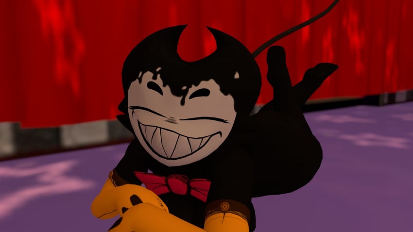 3d 3d_model ass bendy_and_the_dark_revival bendy_and_the_ink_machine bendy_fem black_body bowtie closed_eyes cryptiacurves darling_(cally3d) demon_girl devil_tail female female_focus female_only fully_nude gloves gloves_only imp ink ink_on_body joey_drew_studios laying_down laying_on_ground laying_on_stomach legs_up lying lying_down lying_on_floor lying_on_stomach naked naked_female no_bra no_clothing no_panties nude nude_female only_female red_bowtie sharp_fangs sharp_teeth smile smiling smiling_at_viewer solo solo_female solo_focus south_shaed south_shaed_(dreams_come_true_studio) vr vr_media vrc vrchat vrchat_avatar vrchat_media vrchat_model white_face yellow_gloves
