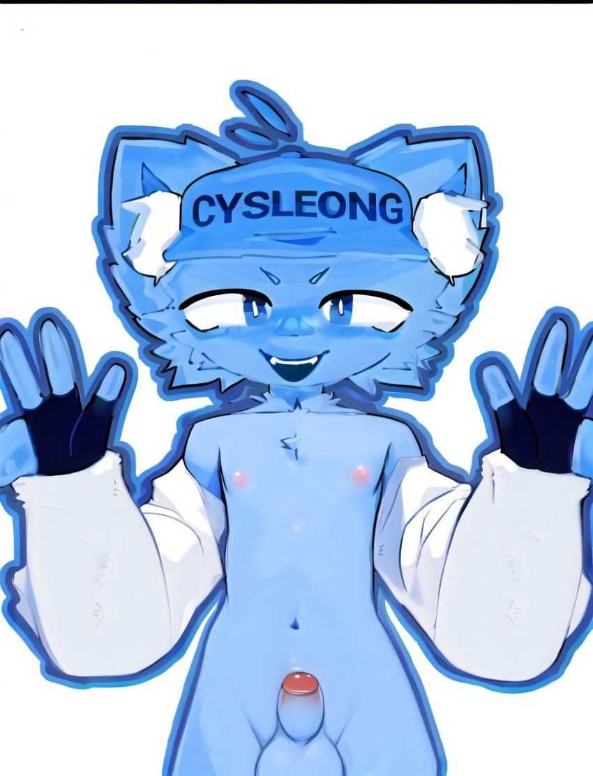 ai_generated aweng cysleong_community furry furryedits_ai male penis tagme