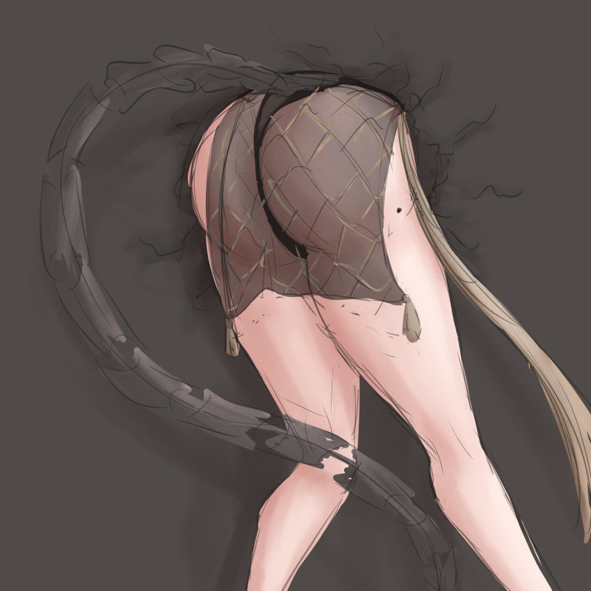 1girls ass ass_focus black_bottomwear black_clothing bottomwear broken_wall bunnyfaqer clothing demon demon_girl demon_tail female female_focus female_only hair hellø_land light-skinned_female light_skin long_hair misma_ryzing solo stuck stuck_in_wall thick_ass thick_thighs through_wall transparent_clothing virtual_and_universe_(v&u) virtual_youtuber vtuber wall