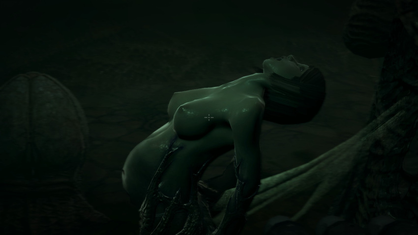 alien bondage creature_inside duke_nukem_(series) egg hive implied_rape interspecies_pregnancy pregnant this_is_your_life_now video_game