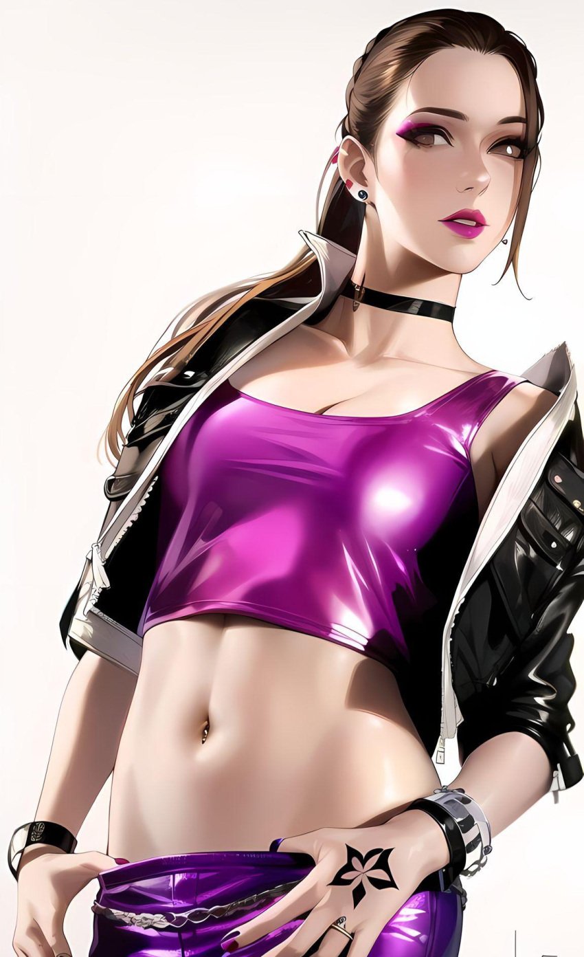 ai_generated gaming saints_row shaundi tight_pants video_games