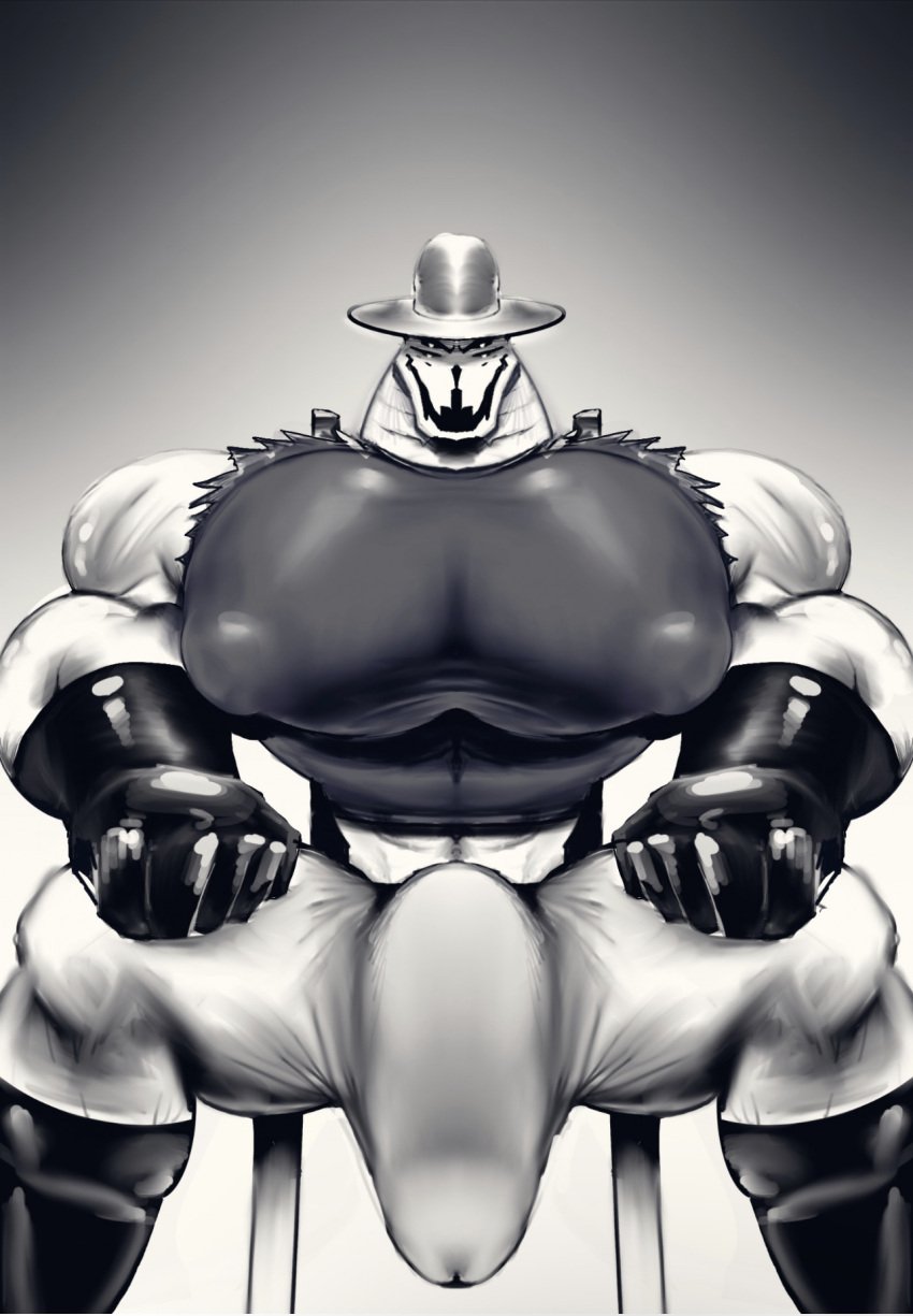 1boy 2023 abs adventure_time anthro anthro_focus anthro_only bara big_chest big_nipples big_pecs big_penis clothed clothed_male clothes clothing digital_drawing_(artwork) digital_media_(artwork) furry furry_male furry_only huge_cock huge_pecs large_penis long_penis male male_anthro male_breasts male_focus male_only moobs muscles muscular muscular_anthro muscular_arms muscular_male new_death pecs pectorals penis penis_outline solo solo_anthro solo_in_panel solo_male thick_penis thickveins