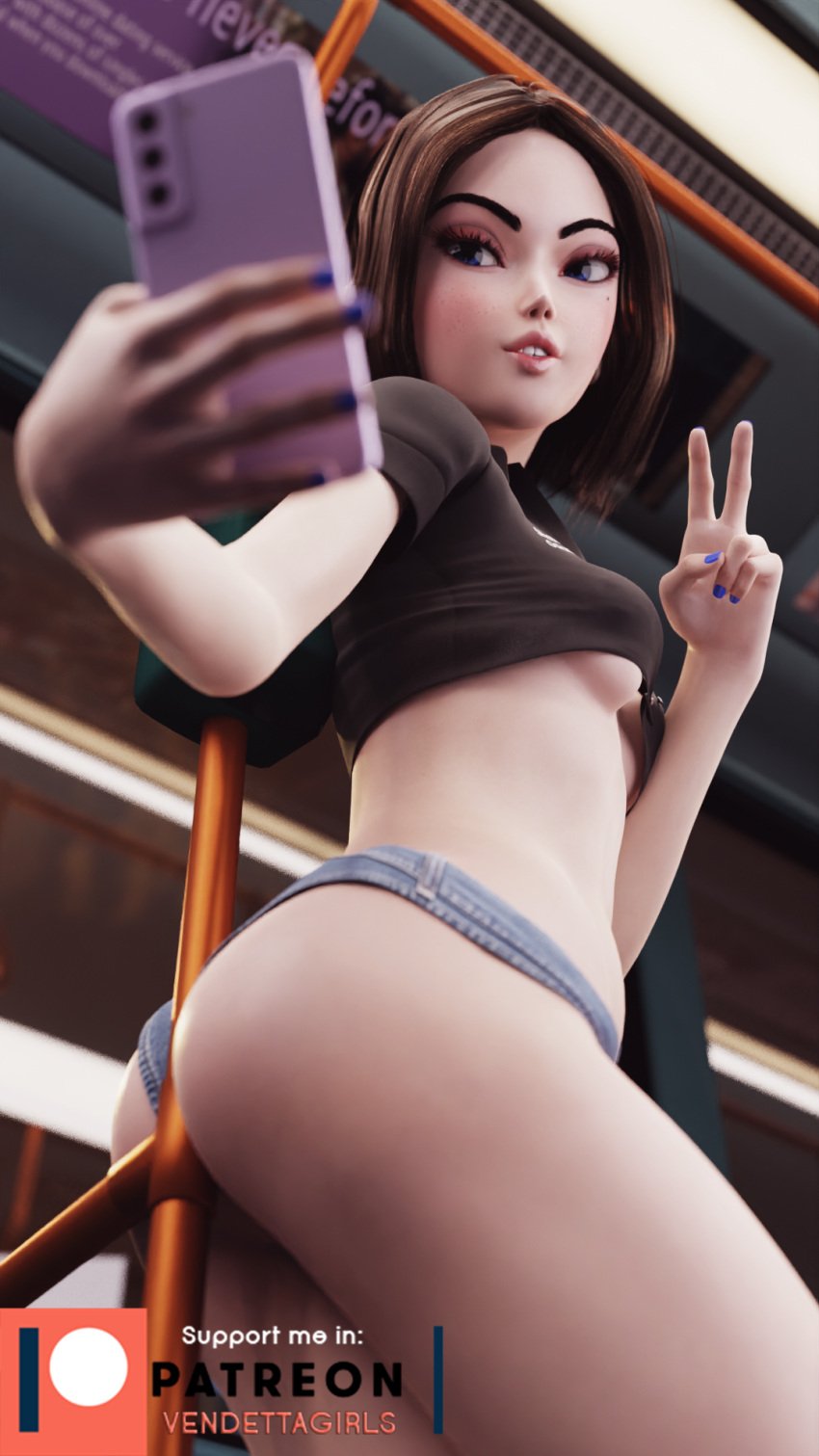 3d patreon samsung samsung_sam vendettagirls virtual_assistant